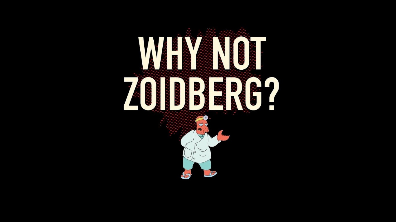 Futurama Funny Dr Zoidberg Questions Black Background