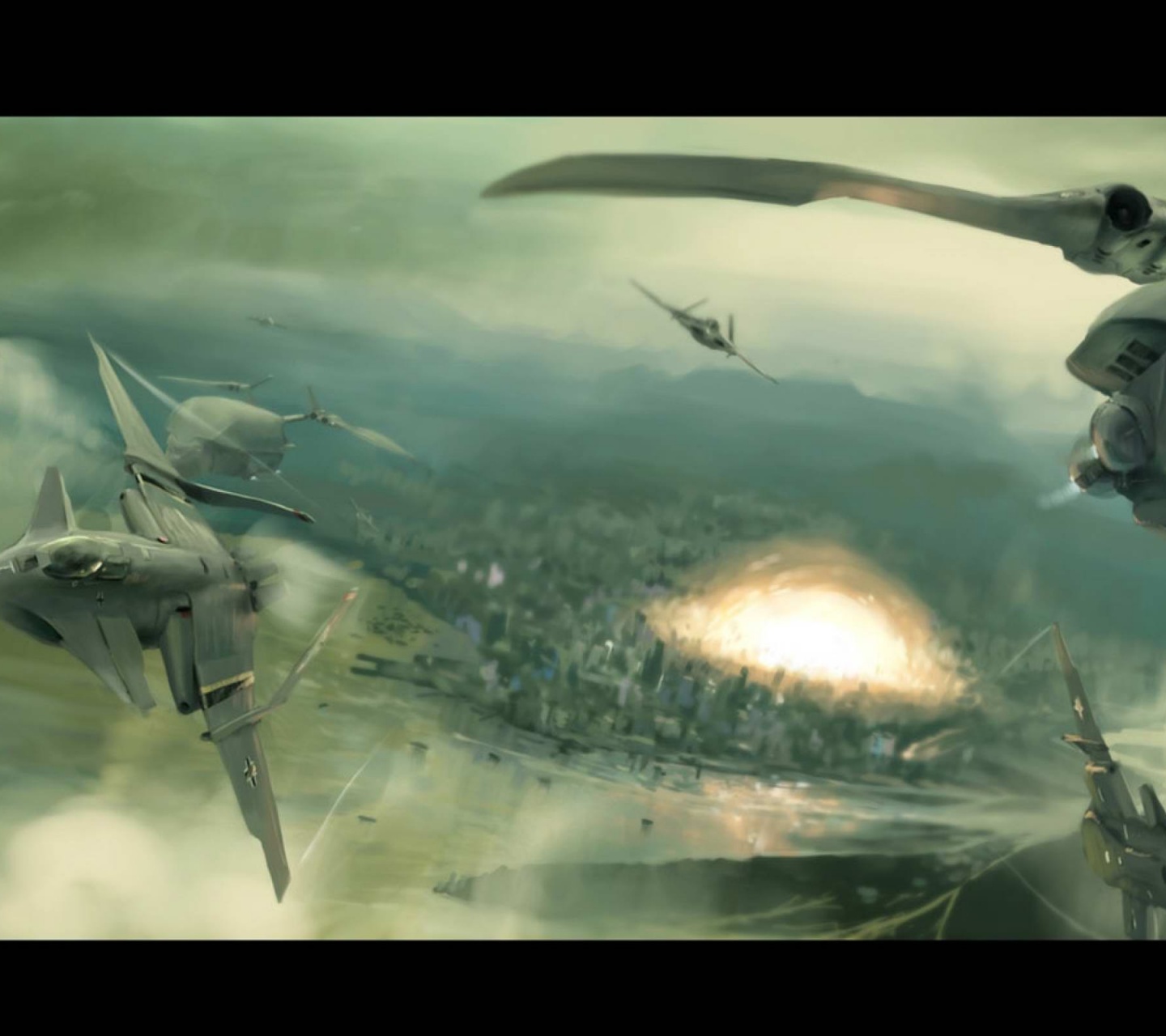 Futuristic Fighter Jets