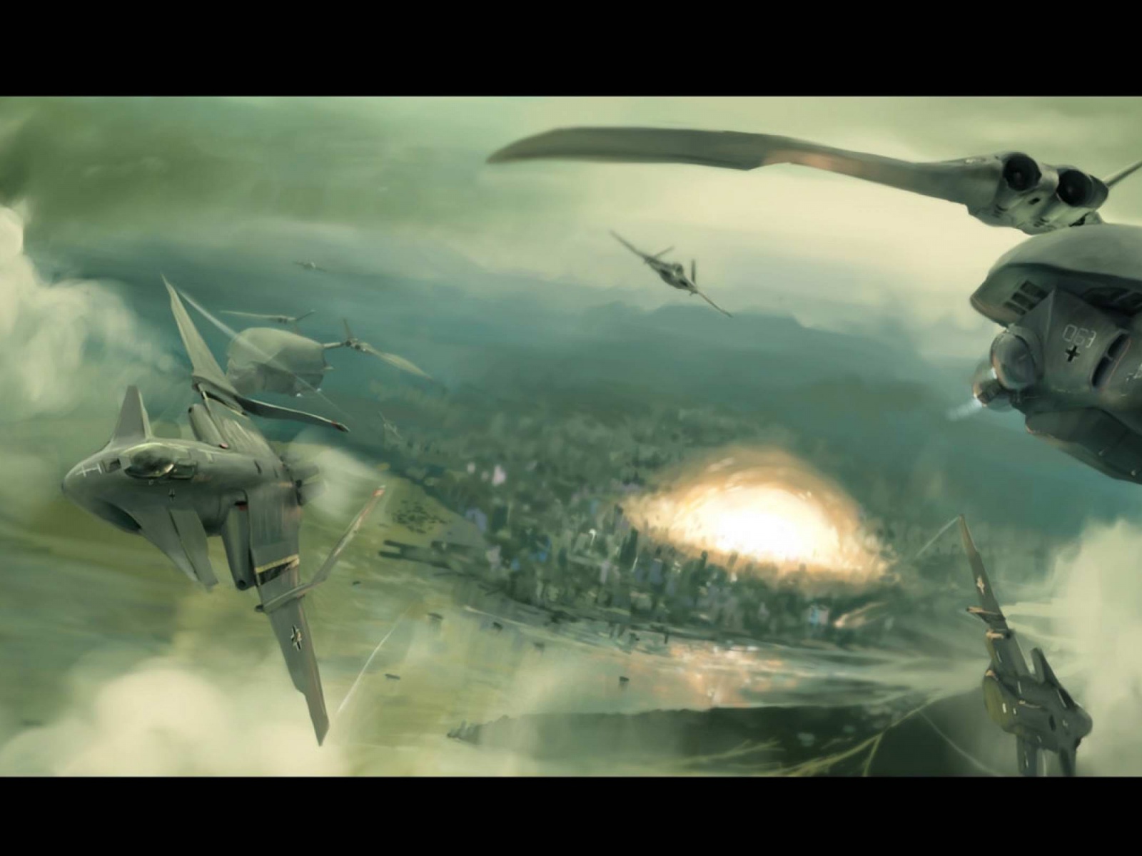 Futuristic Fighter Jets