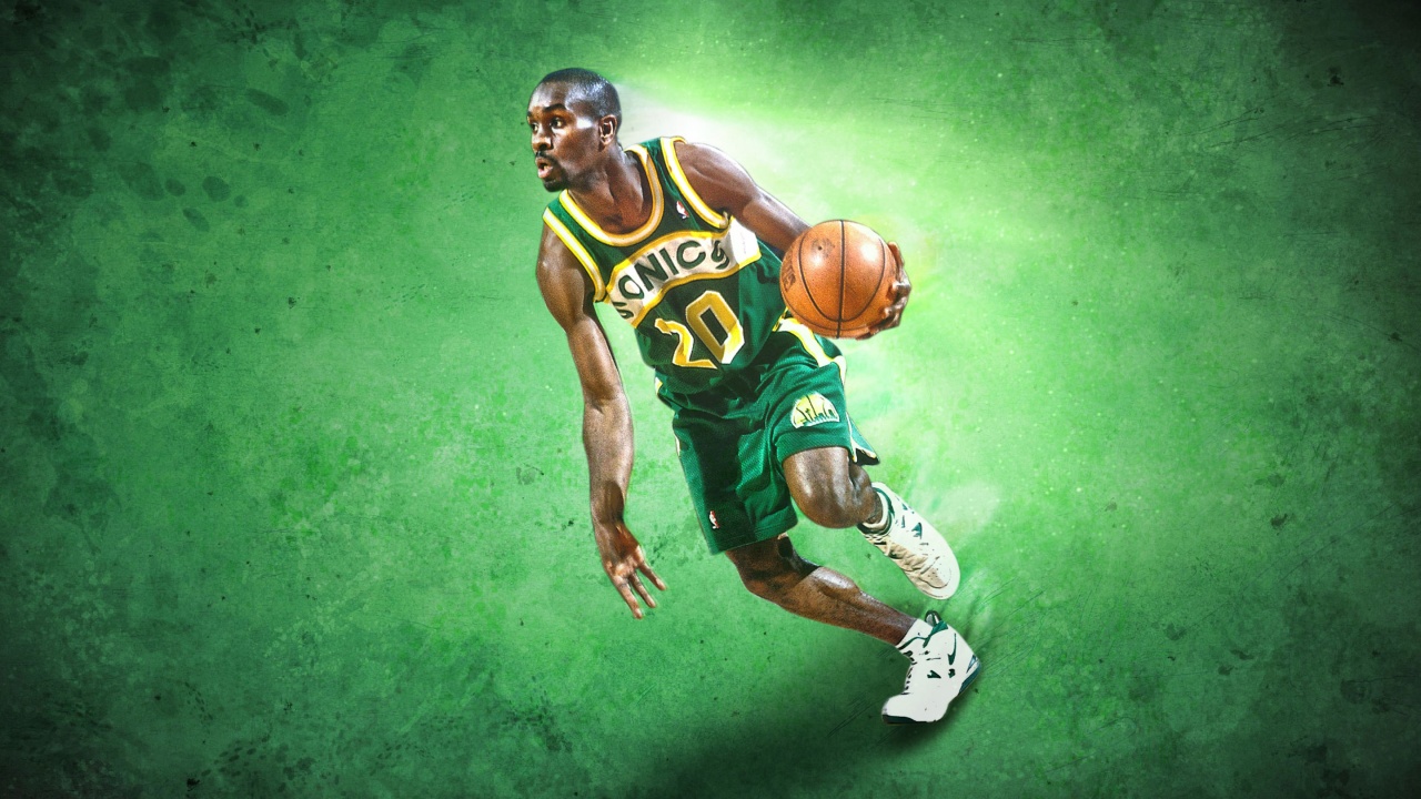 Gary Payton Sonics Legend