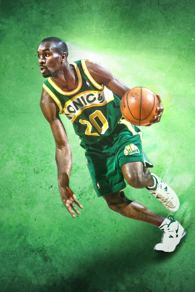 Gary Payton Sonics Legend