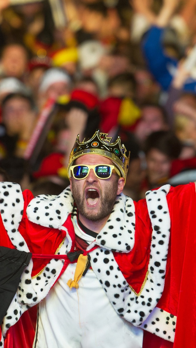 Germans Celebrate Win World Cup 2014