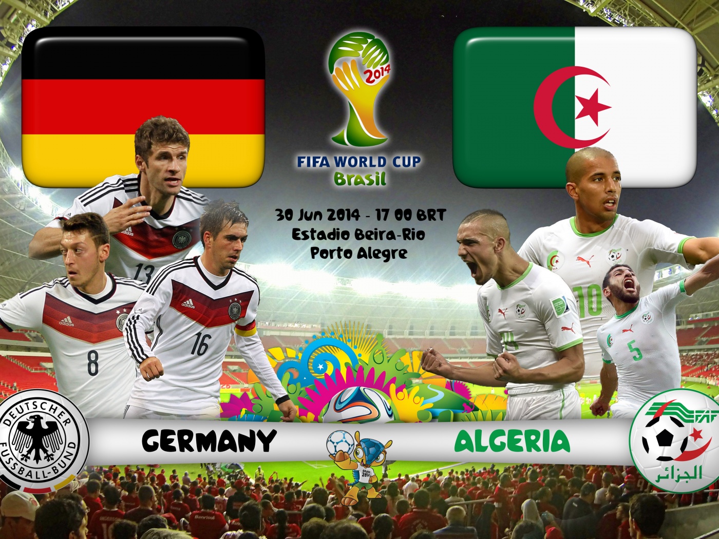 Germany Vs Algeria World Cup 2014