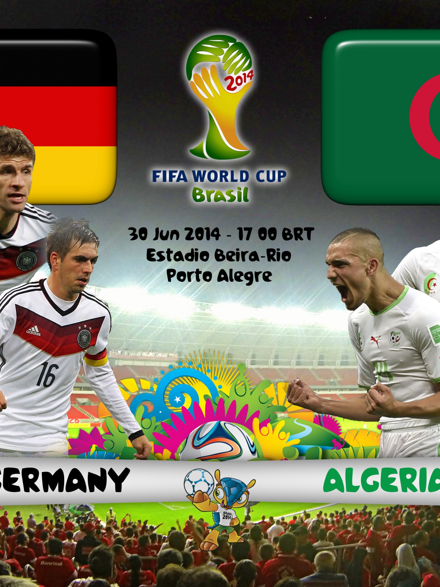 Germany Vs Algeria World Cup 2014