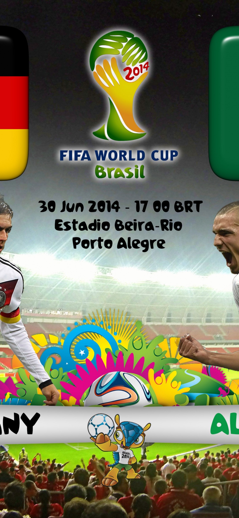 Germany Vs Algeria World Cup 2014