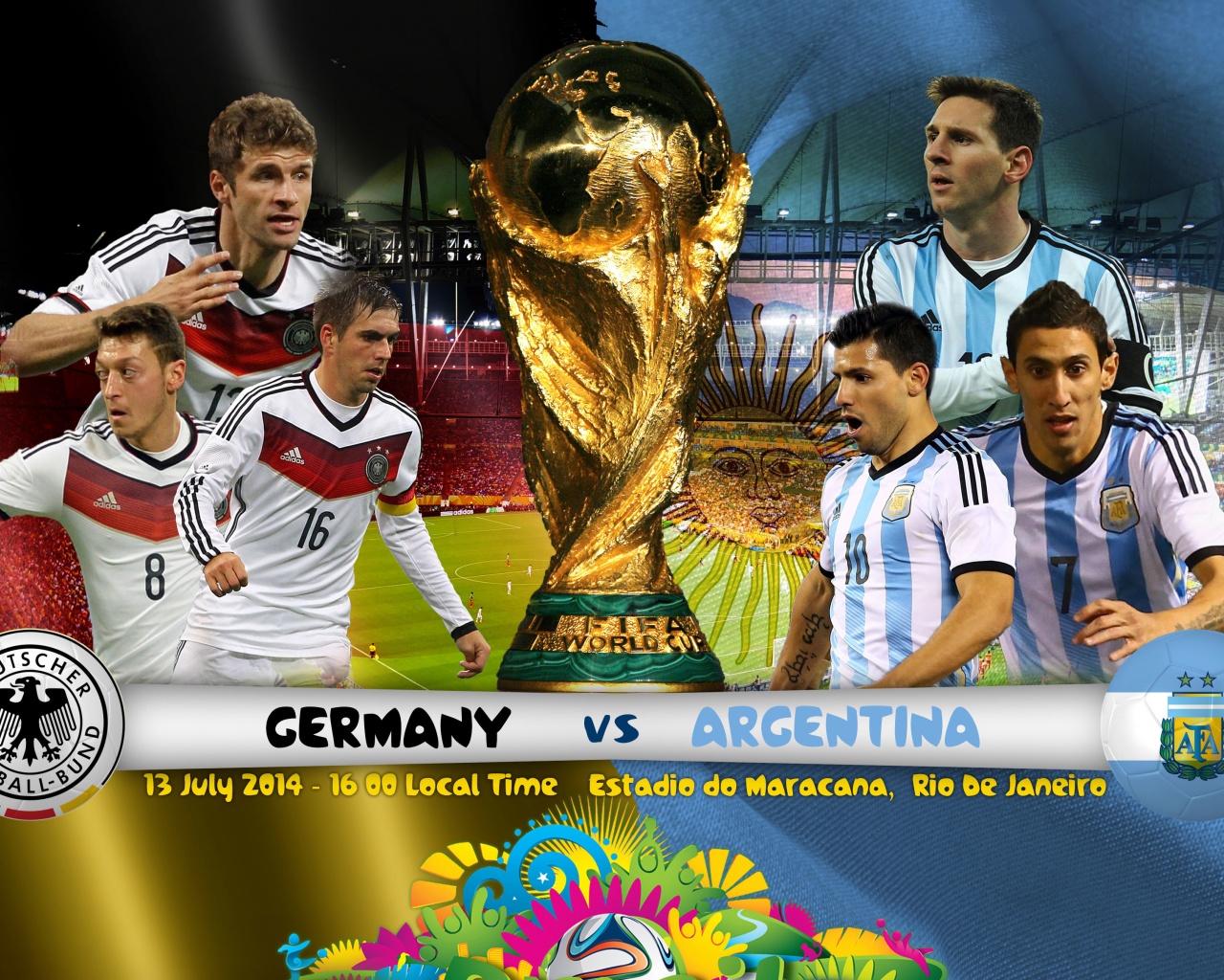 Germany Vs Argentina 2014 WC Final