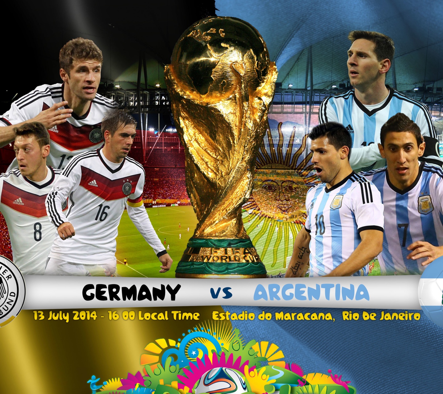 Germany Vs Argentina 2014 WC Final