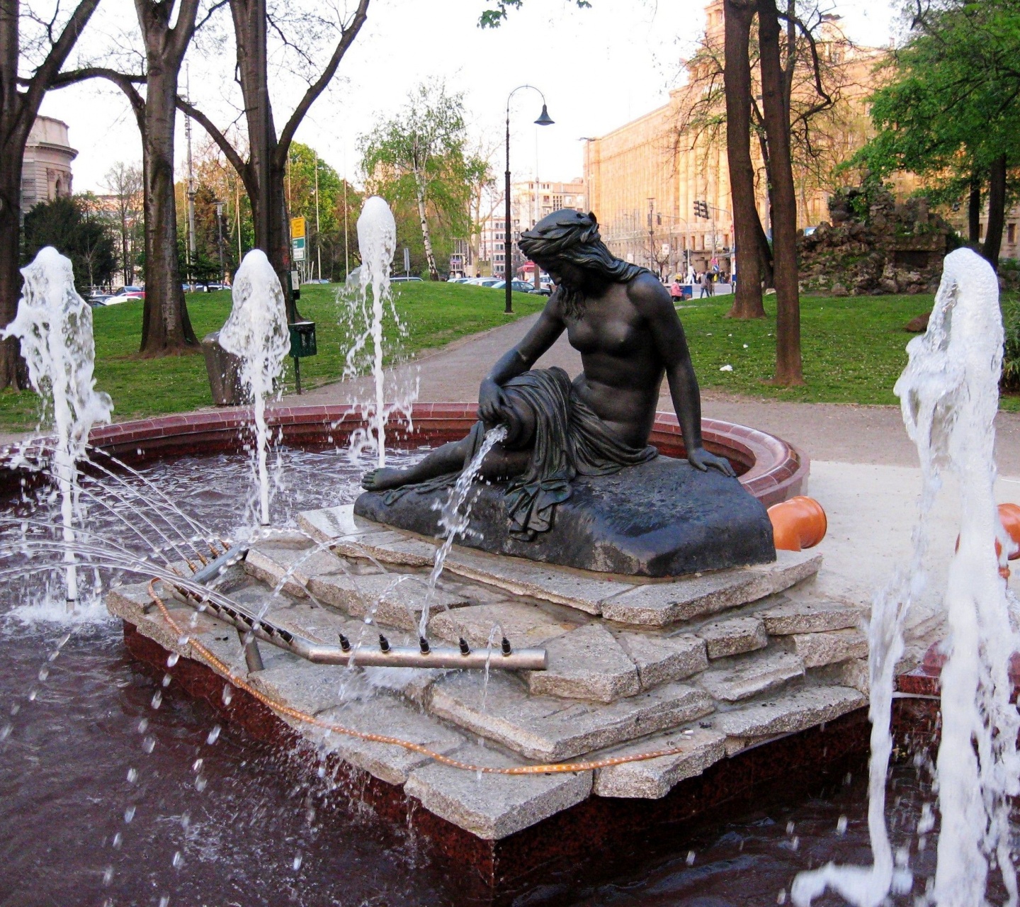 Girl With Jug Belgrade Central Serbia Serbia