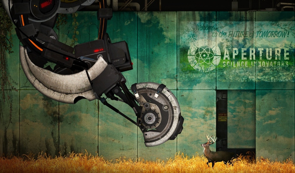 Glados Portal 2 Deer Openness Innovative Science