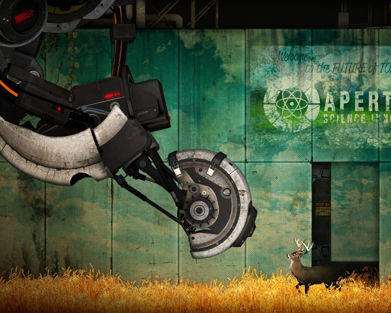 Glados Portal 2 Deer Openness Innovative Science