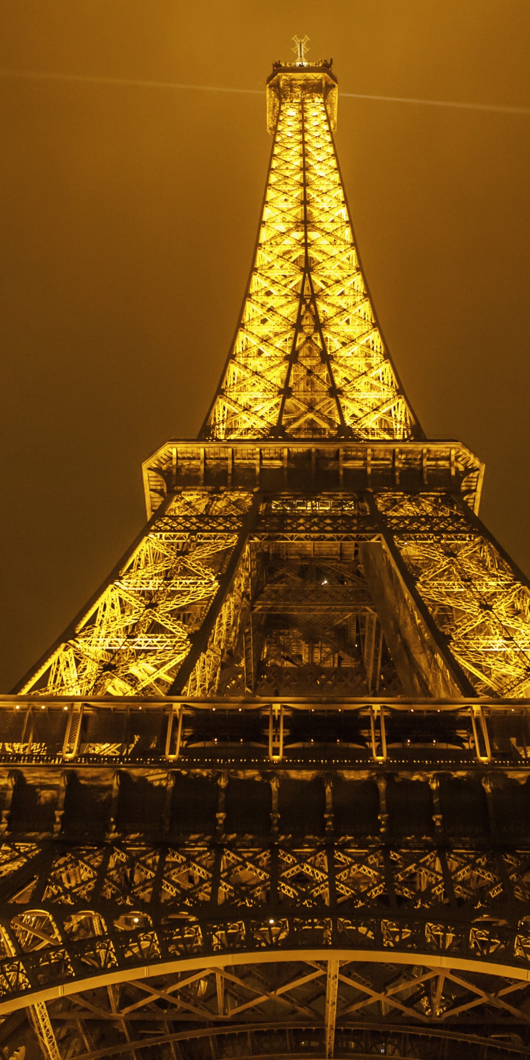 Glowing Eiffel Tower