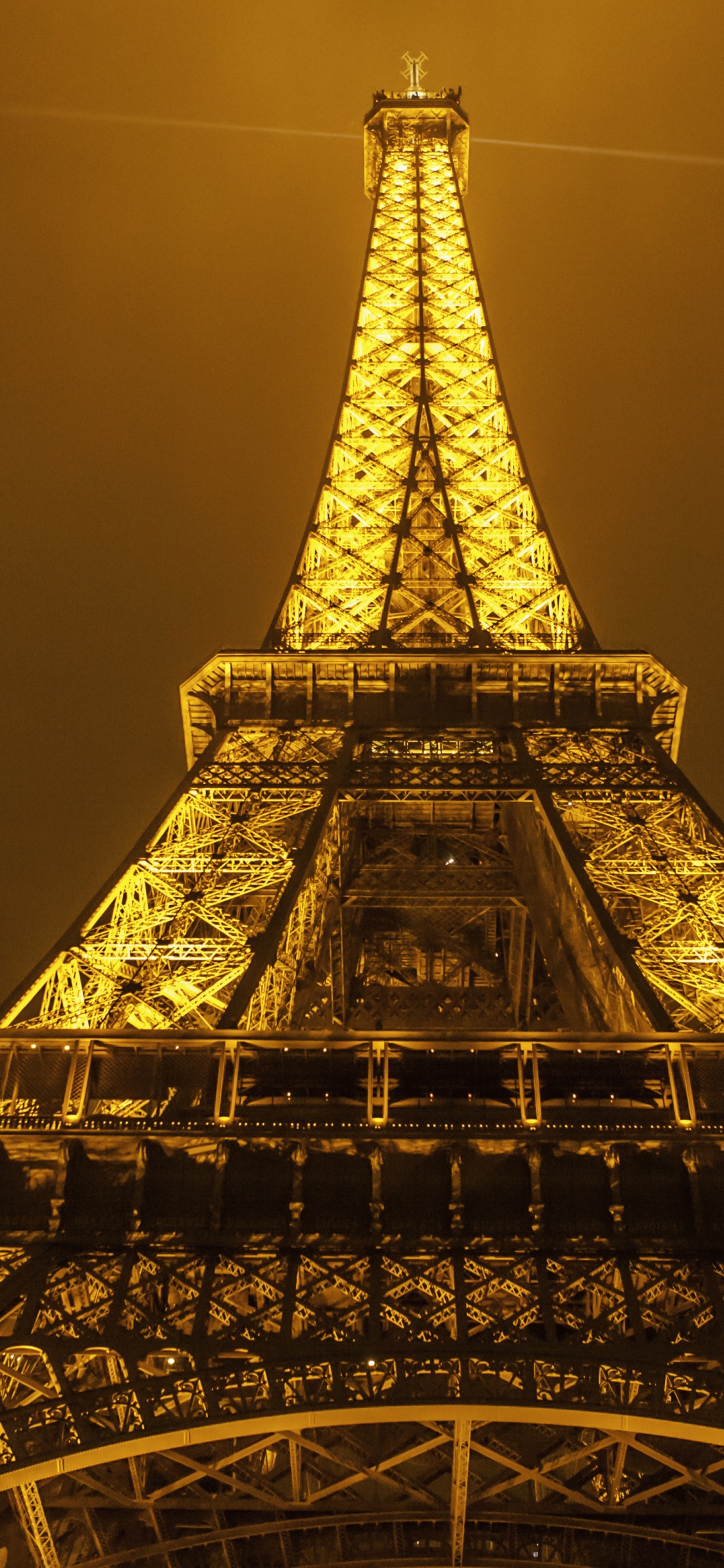 Glowing Eiffel Tower