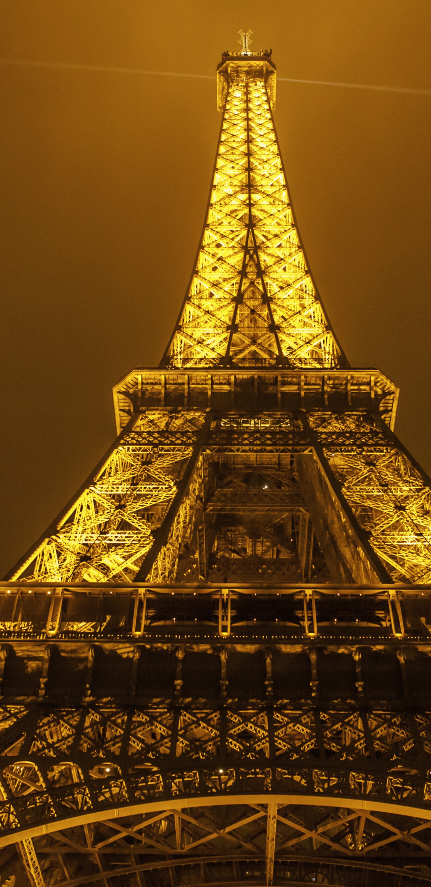 Glowing Eiffel Tower