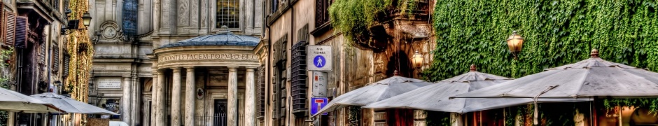 Good Morningrome Alley Architecture Beautiful Buildings Cafe City Colorful Flowers Houses Italy Morning Nature Old Peaceful Roma Sky Street