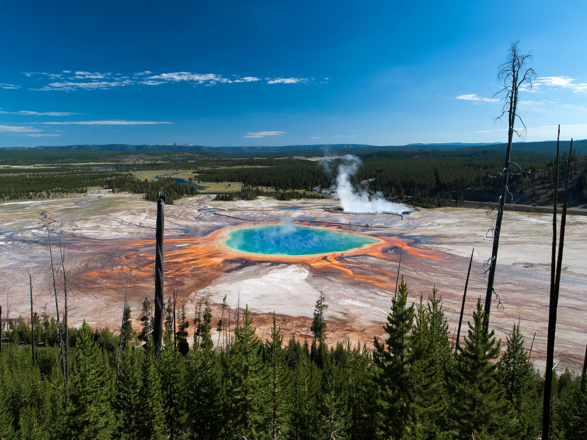 Grand Prismatic Spring - Yellowstone