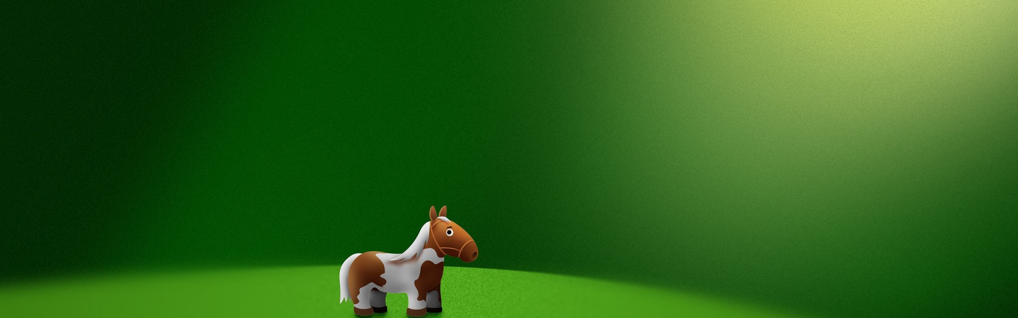 Green Leaf Pony Horse Micro