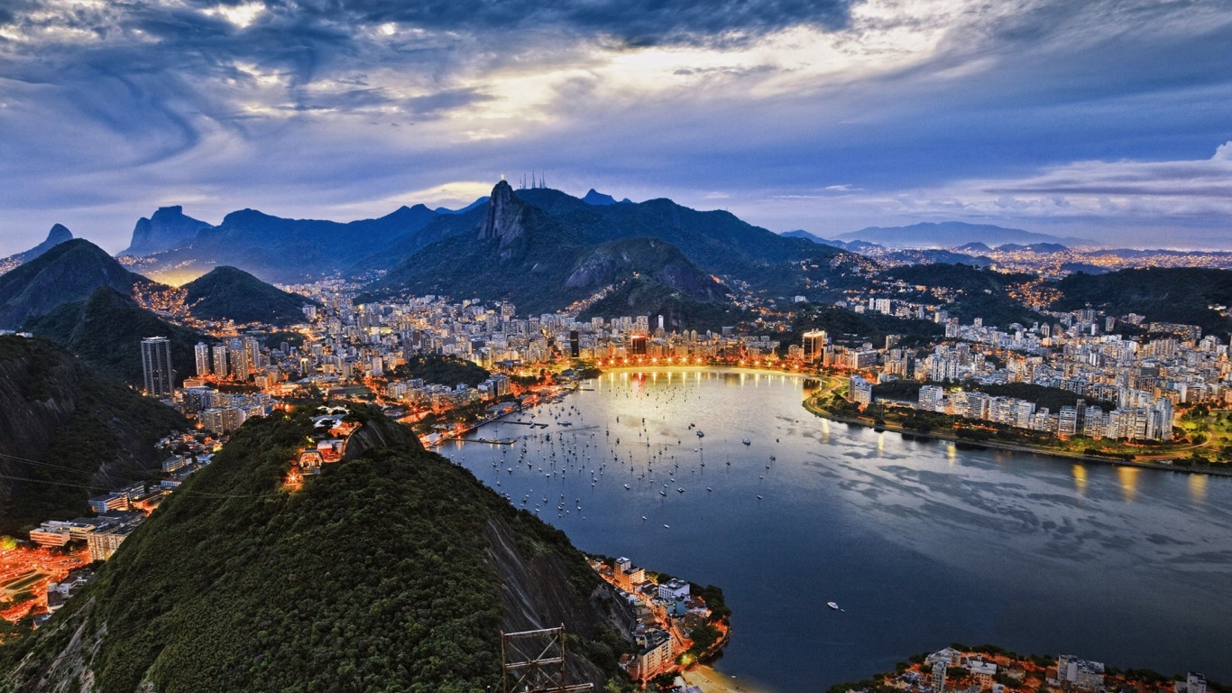 Guanabara Bay Rio De Janeiro Brazil