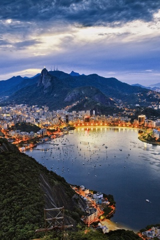 Guanabara Bay Rio De Janeiro Brazil