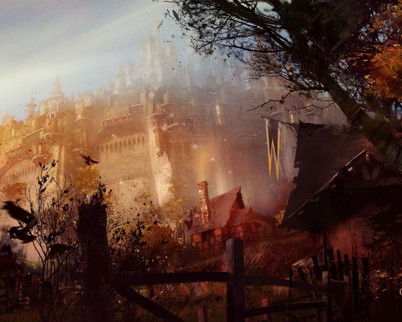 Guild Wars 2 Game Cities Castles