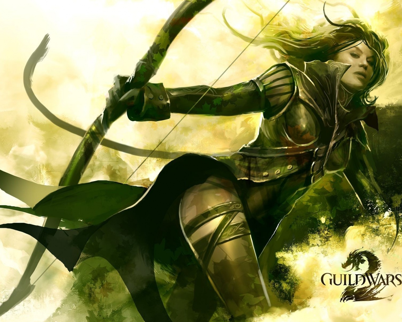 Guild Wars 2 Girl Archers