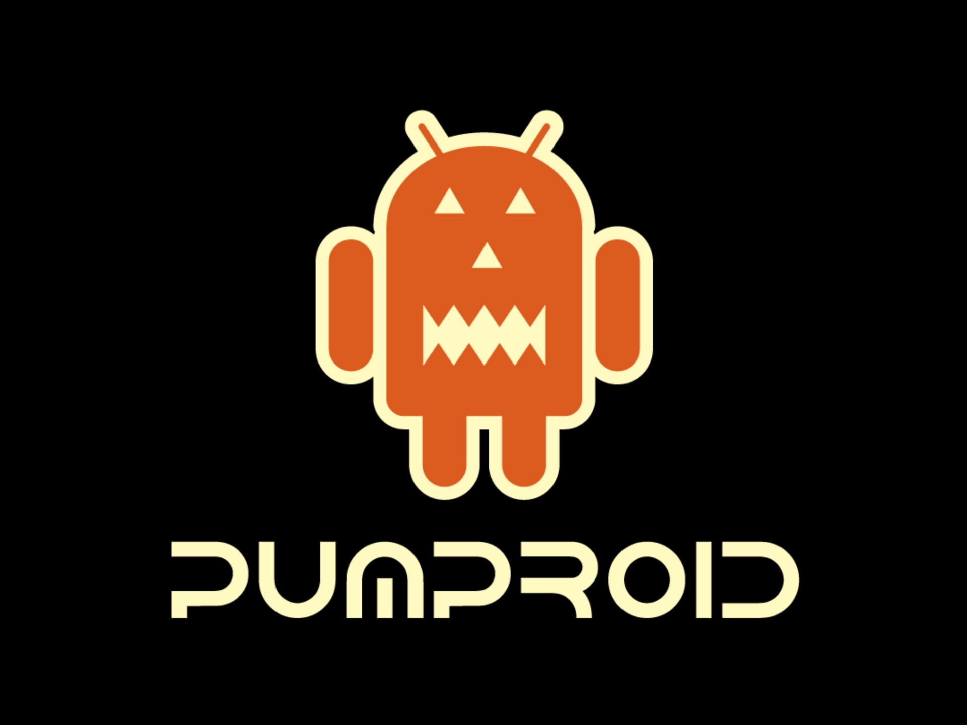 Halloween Android Logo