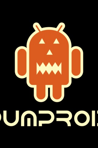 Halloween Android Logo