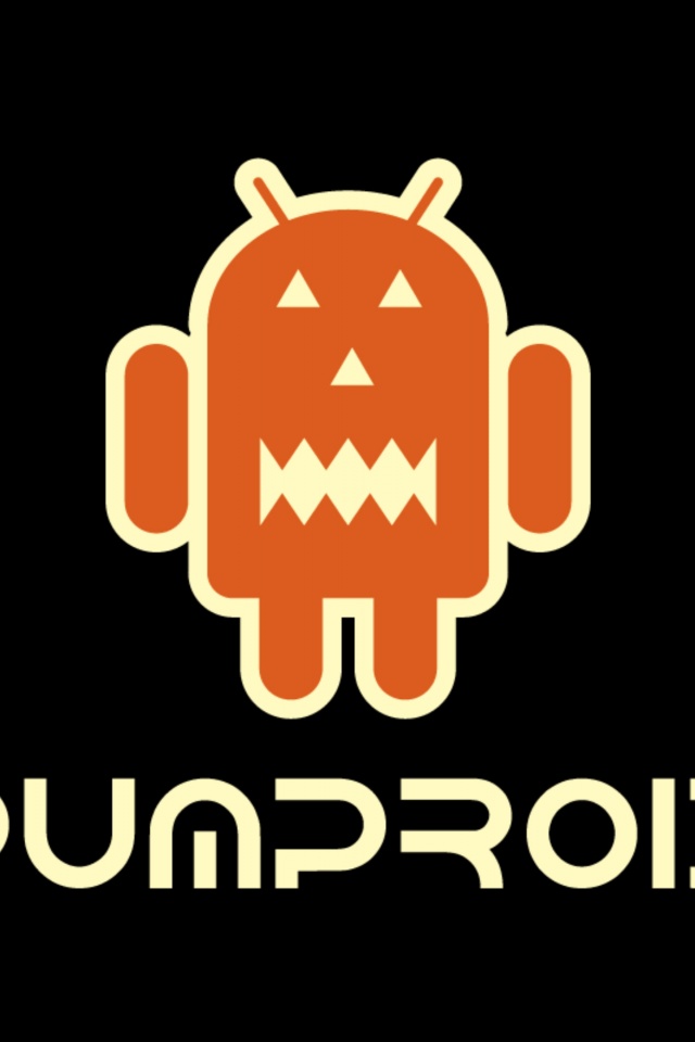 Halloween Android Logo