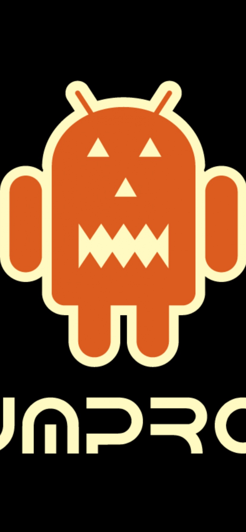 Halloween Android Logo