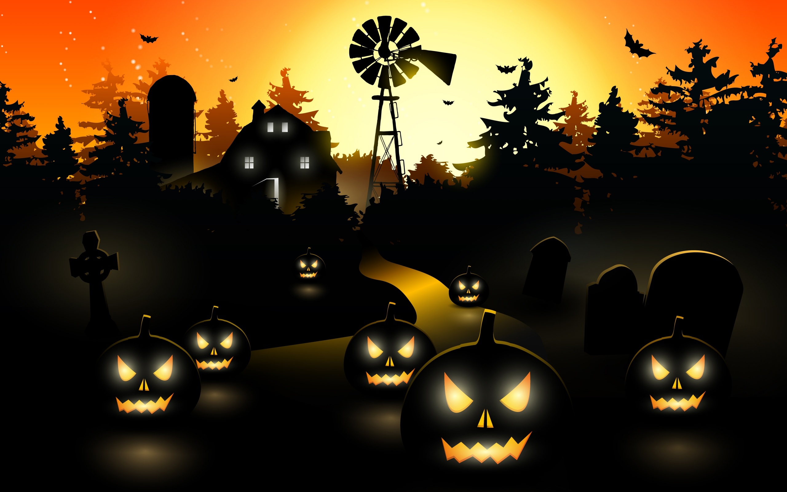 Halloween In Village