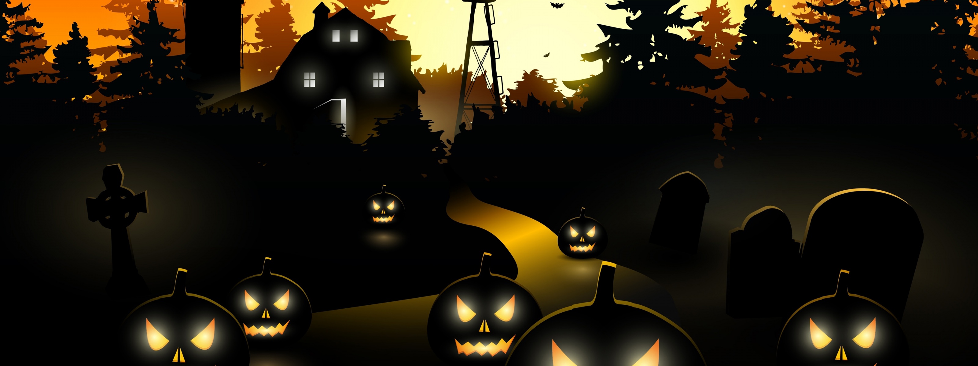 Halloween In Village