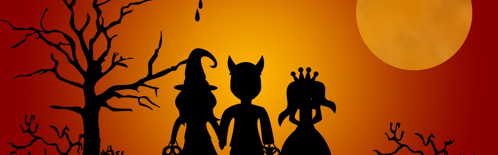 Halloween Night Silhouette