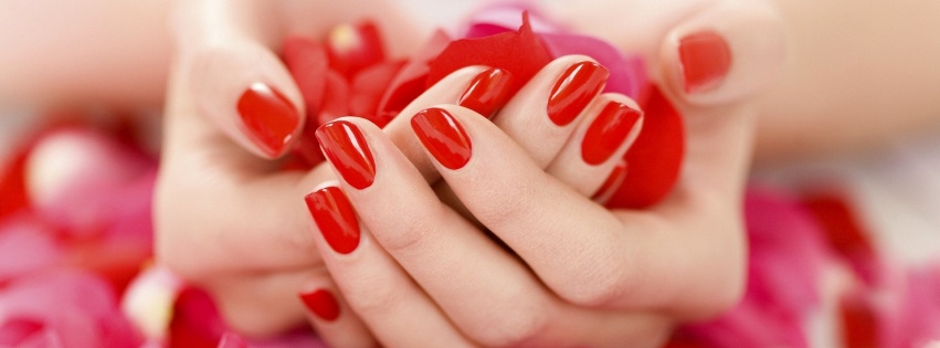 Hand Petals Rose Manicure Mood