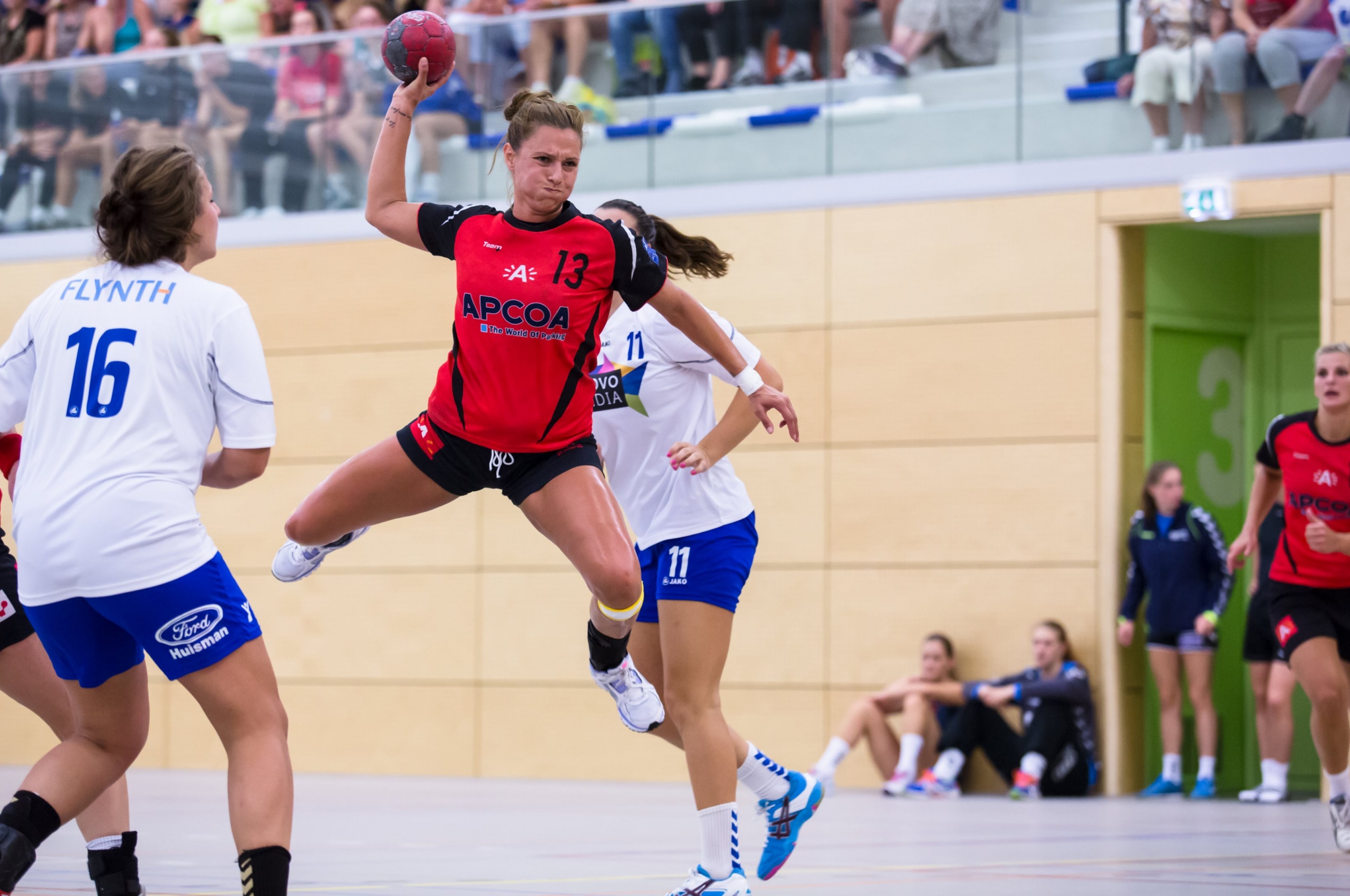 Handball Attack Scene