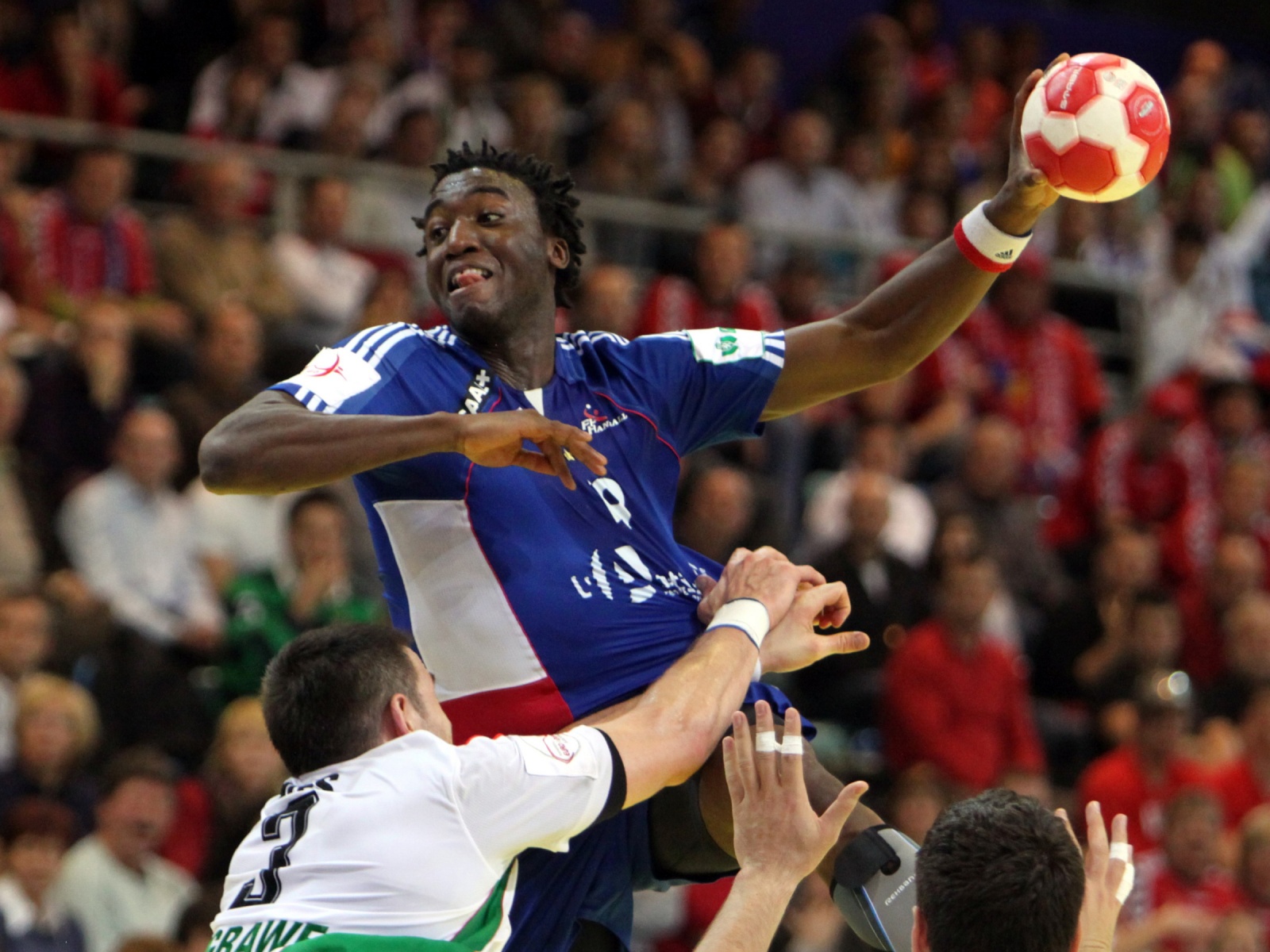 Handball Match - France Vs Hungary