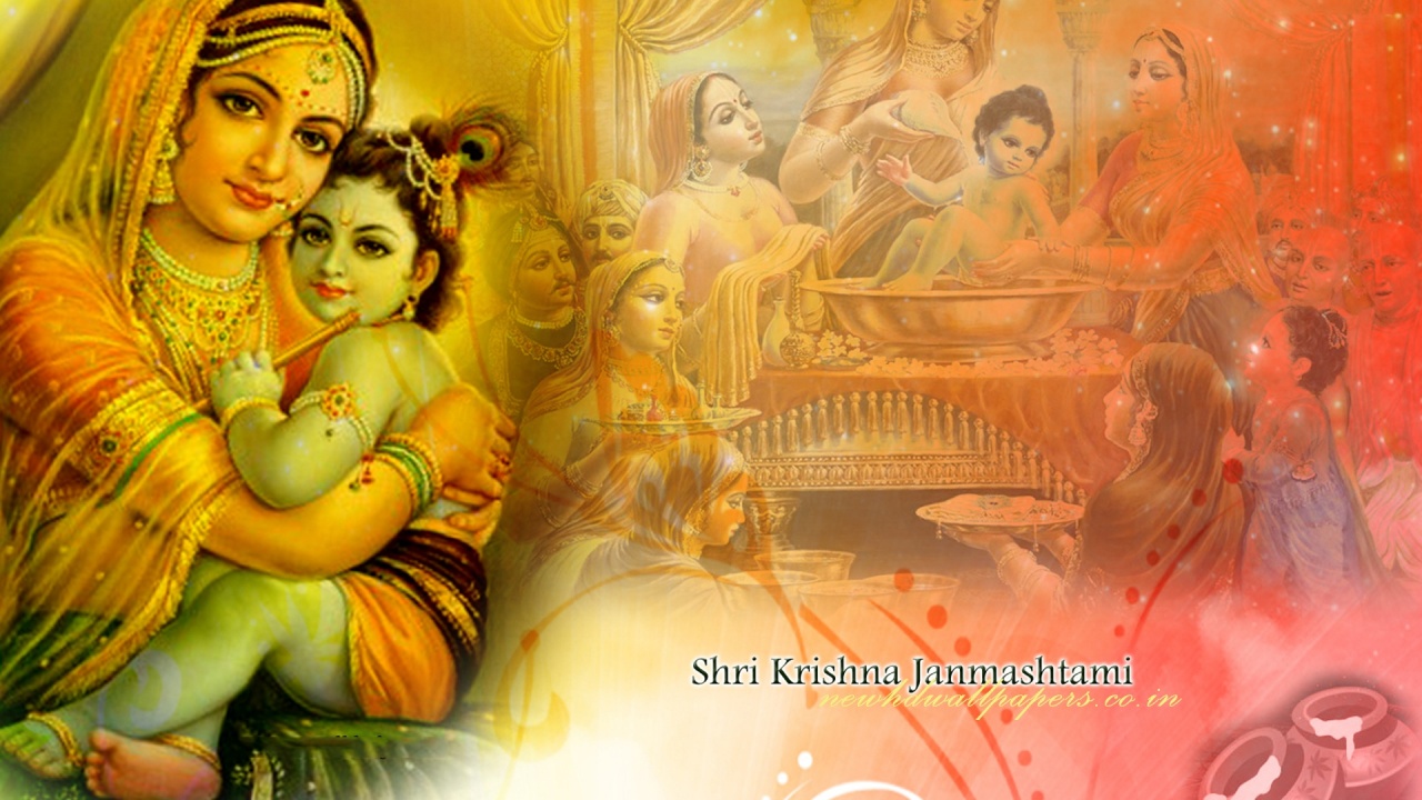 Happy Shri Krishna Janmashtami Wallp