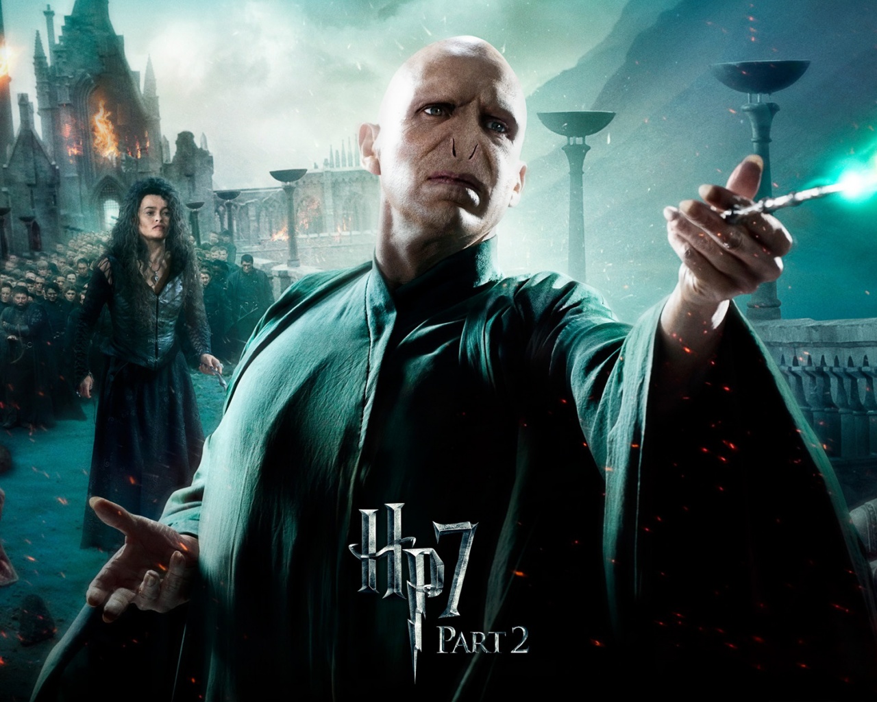 Harry Potter And The Deathly Hallows It All Ends Wallpaper