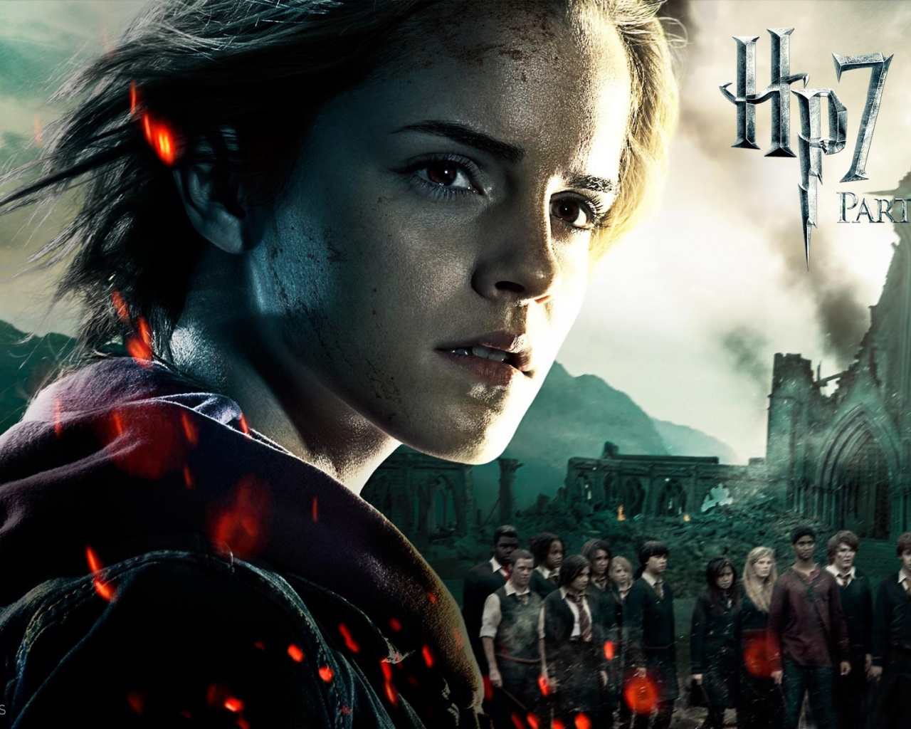 Harry Potter And The Deathly Hallows Part 2 Hermione Wallpaper