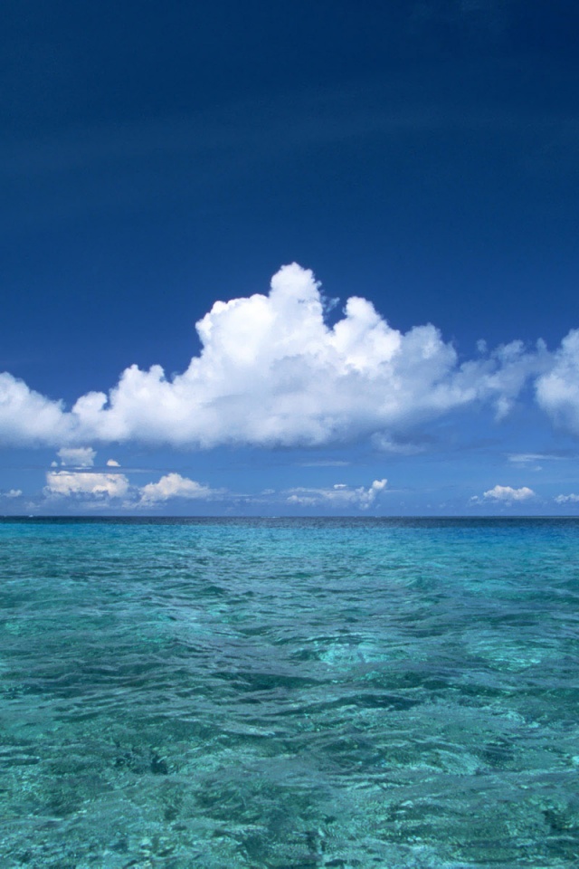 Hawaii Beach Sea Blue Sky Nature