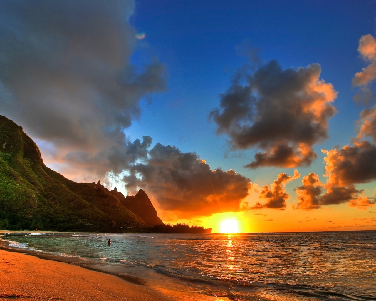 Hawaii Beach Sunset