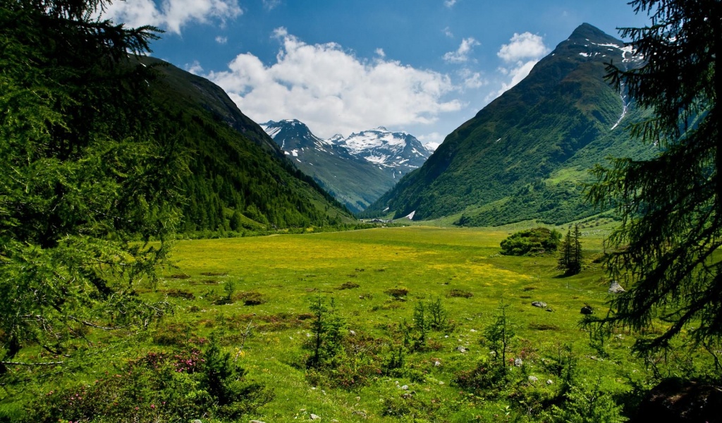 Hohe Tauern National Park Tyrol Austria Fantastic World Mountains Resort Nature Landscapes