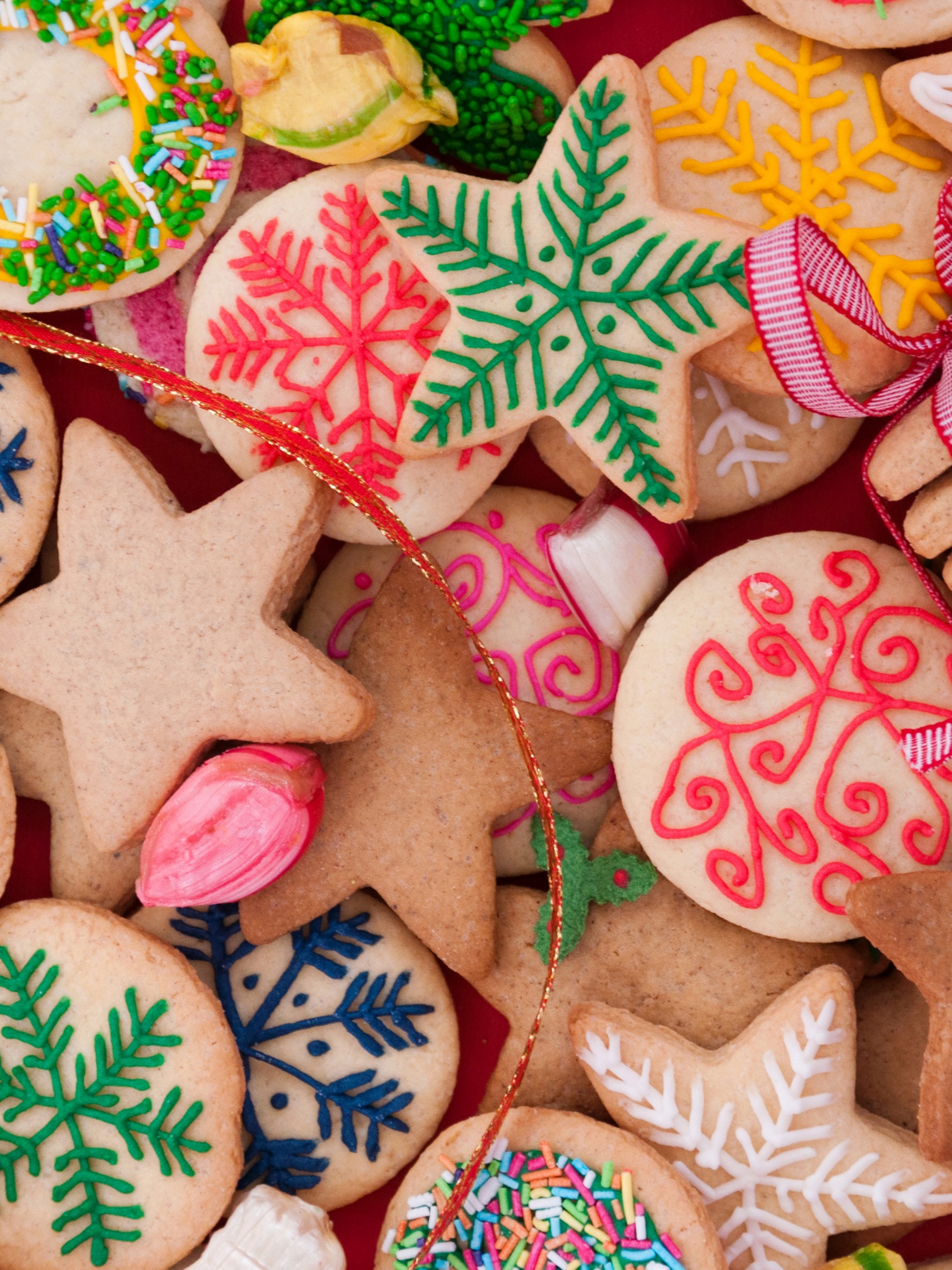 Holidays Christmas Baking Cookies