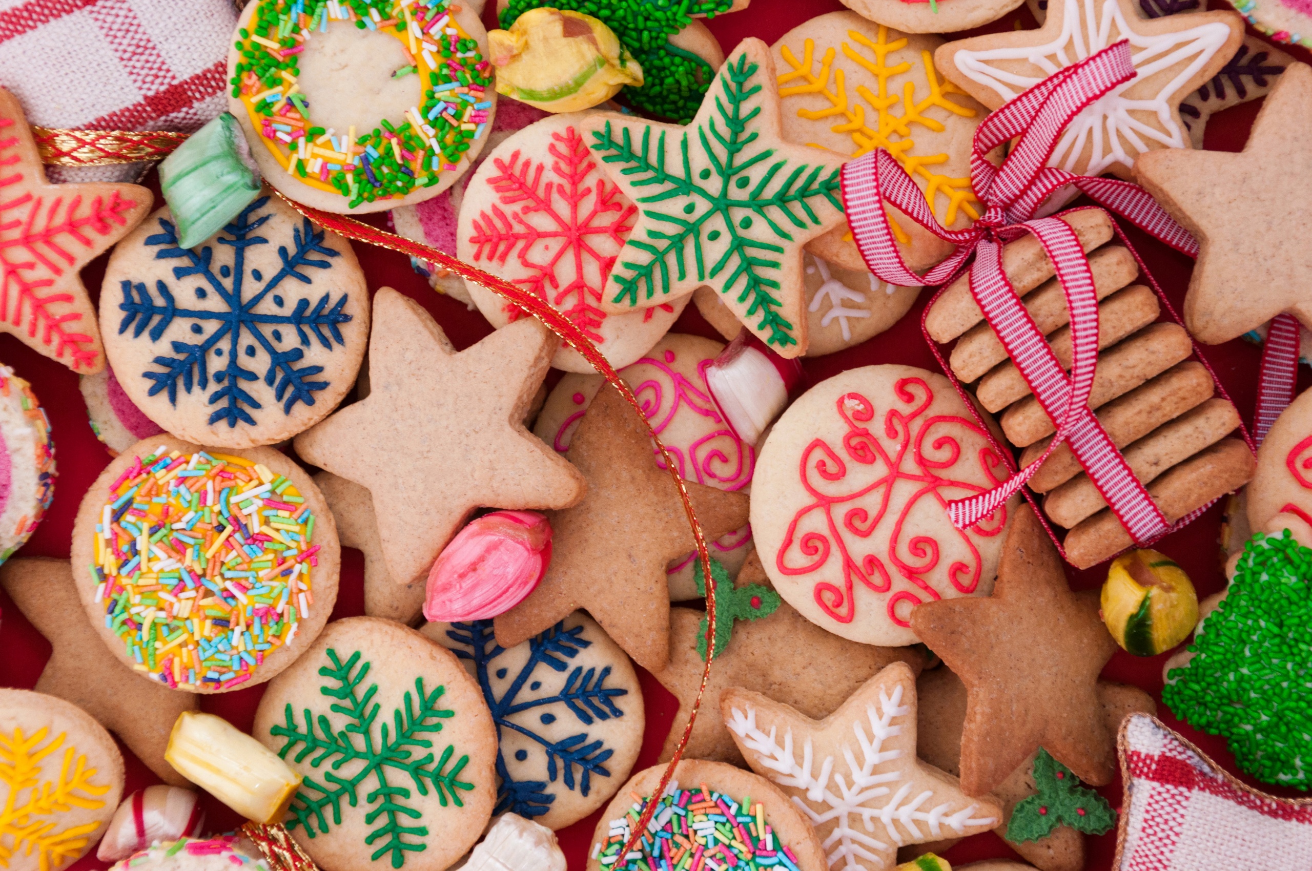 Holidays Christmas Baking Cookies