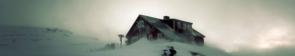 House Under The Snow Snow Storm