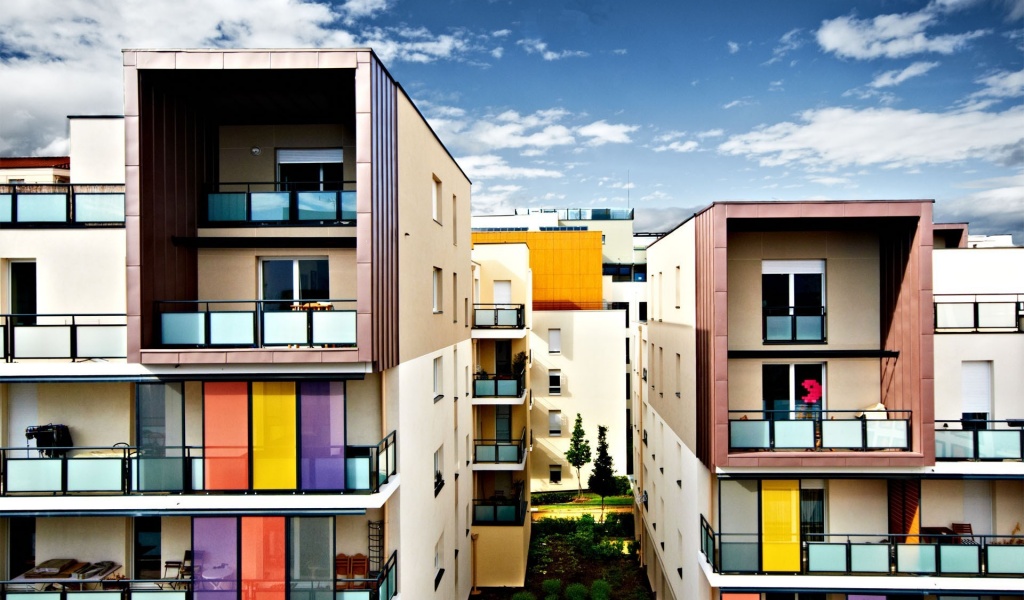 Houses Architecture City Lyon France