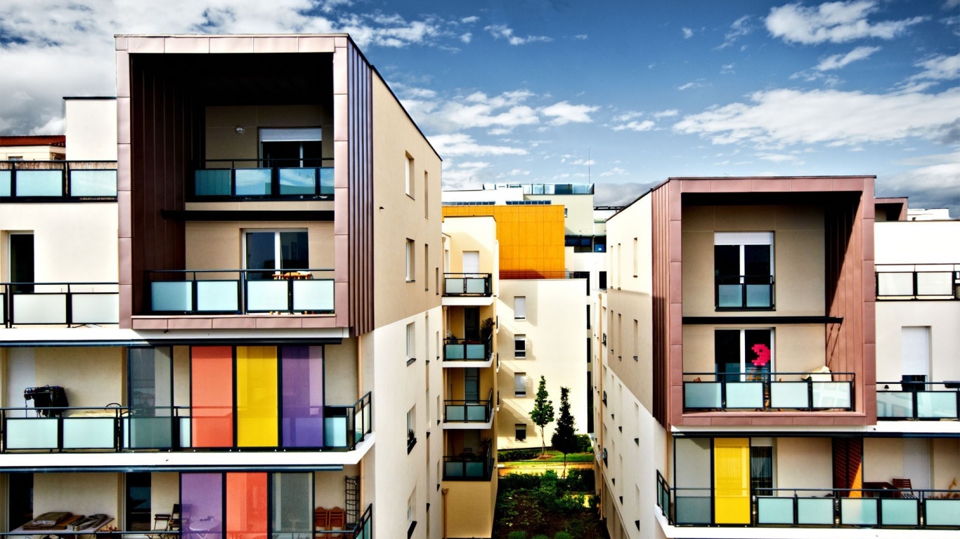 Houses Architecture City Lyon France