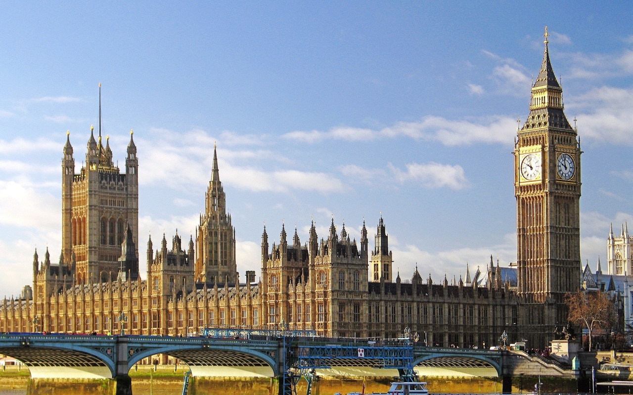 Houses Of Parliament Big Ben London United Kingdom