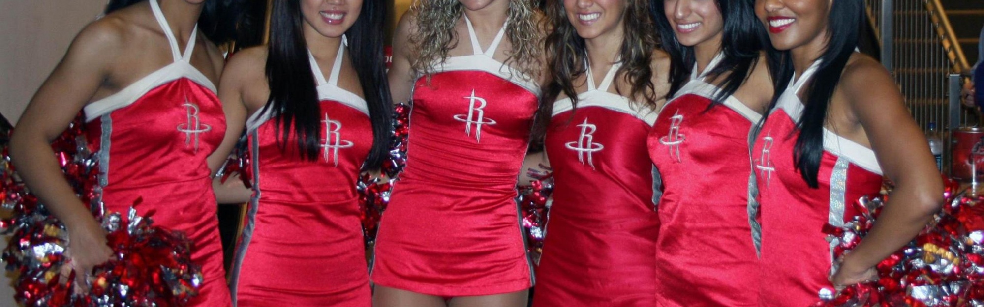 Houston Rockets Nba American Basketball Power Dancers