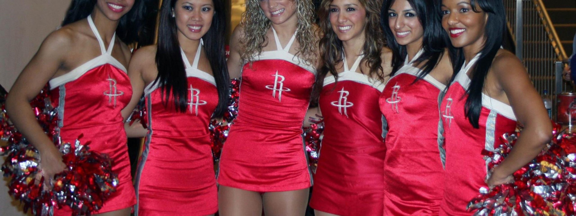 Houston Rockets Nba American Basketball Power Dancers