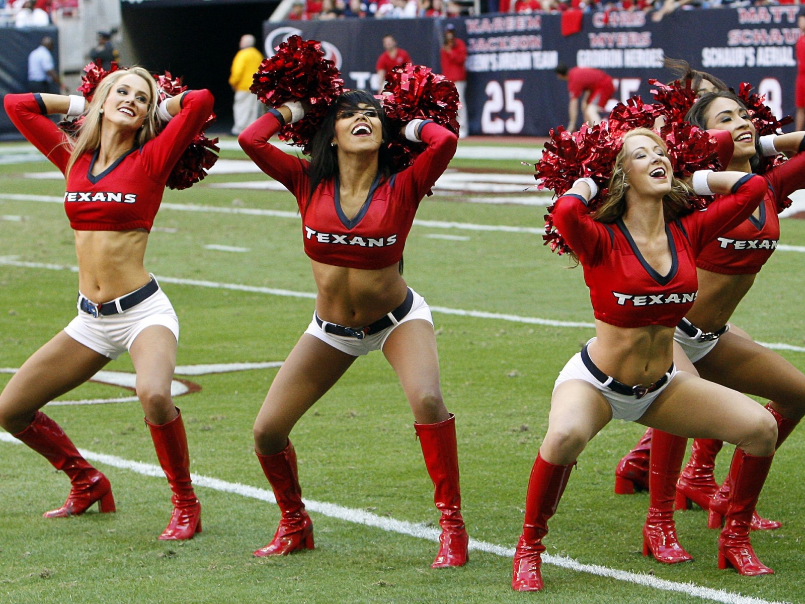 Houston Texans Nfl American Football Cheerleaders