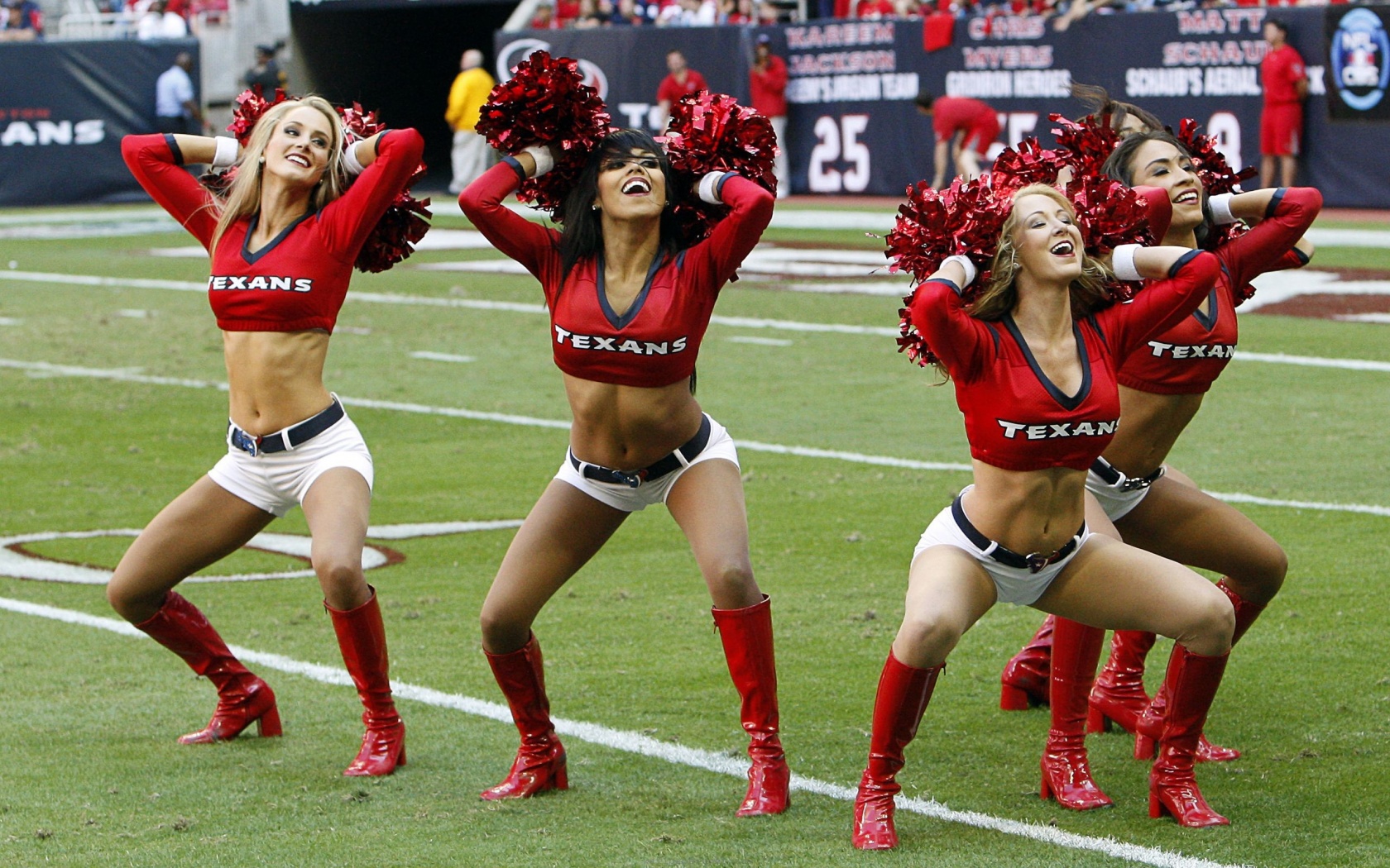 Houston Texans Nfl American Football Cheerleaders